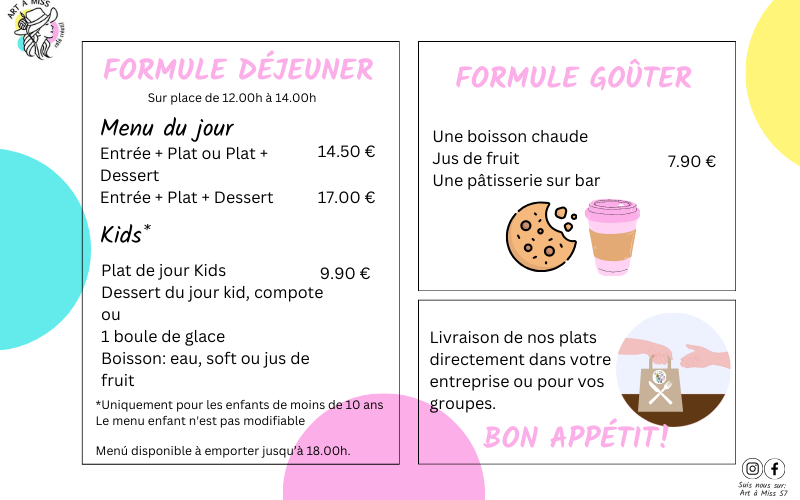 menu du jour Hettange-Grande